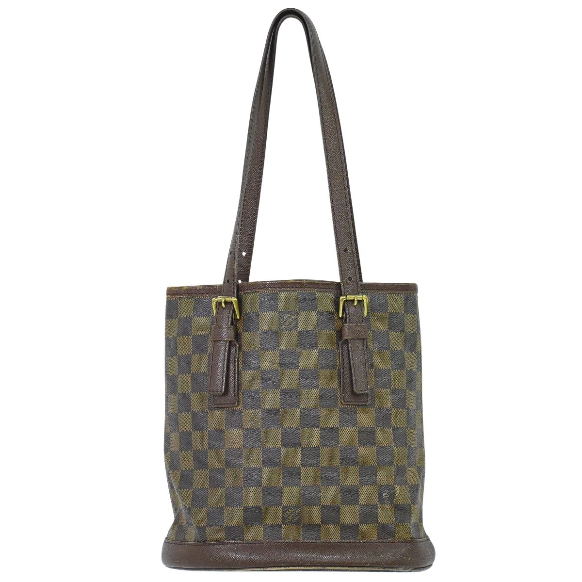 美品　LOUIS VUITTON マレ　ダミエ・エベヌ　トートバッグ　ポーチ付き LOUIS VUITTON マレ ダミエ エベヌ ショルダーバッグ N42240 – BRAND