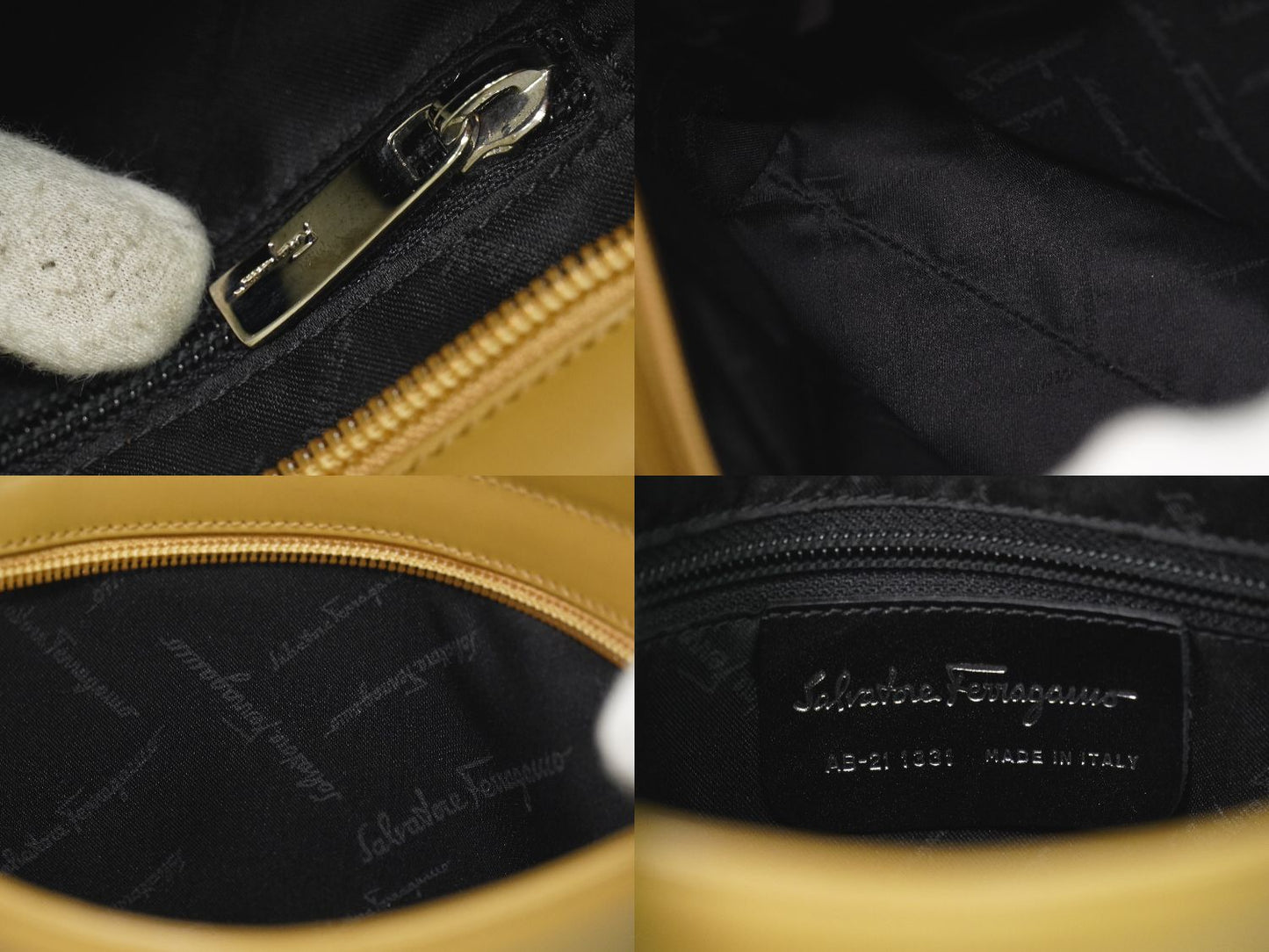 Salvatore Ferragamo ショルダーバッグ ベージュ