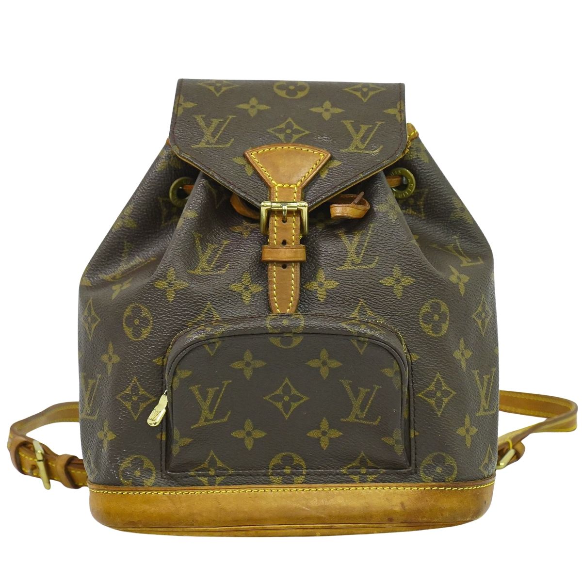 LOUIS VUITTON ミニ モンスリ モノグラム リュックサック M51137 