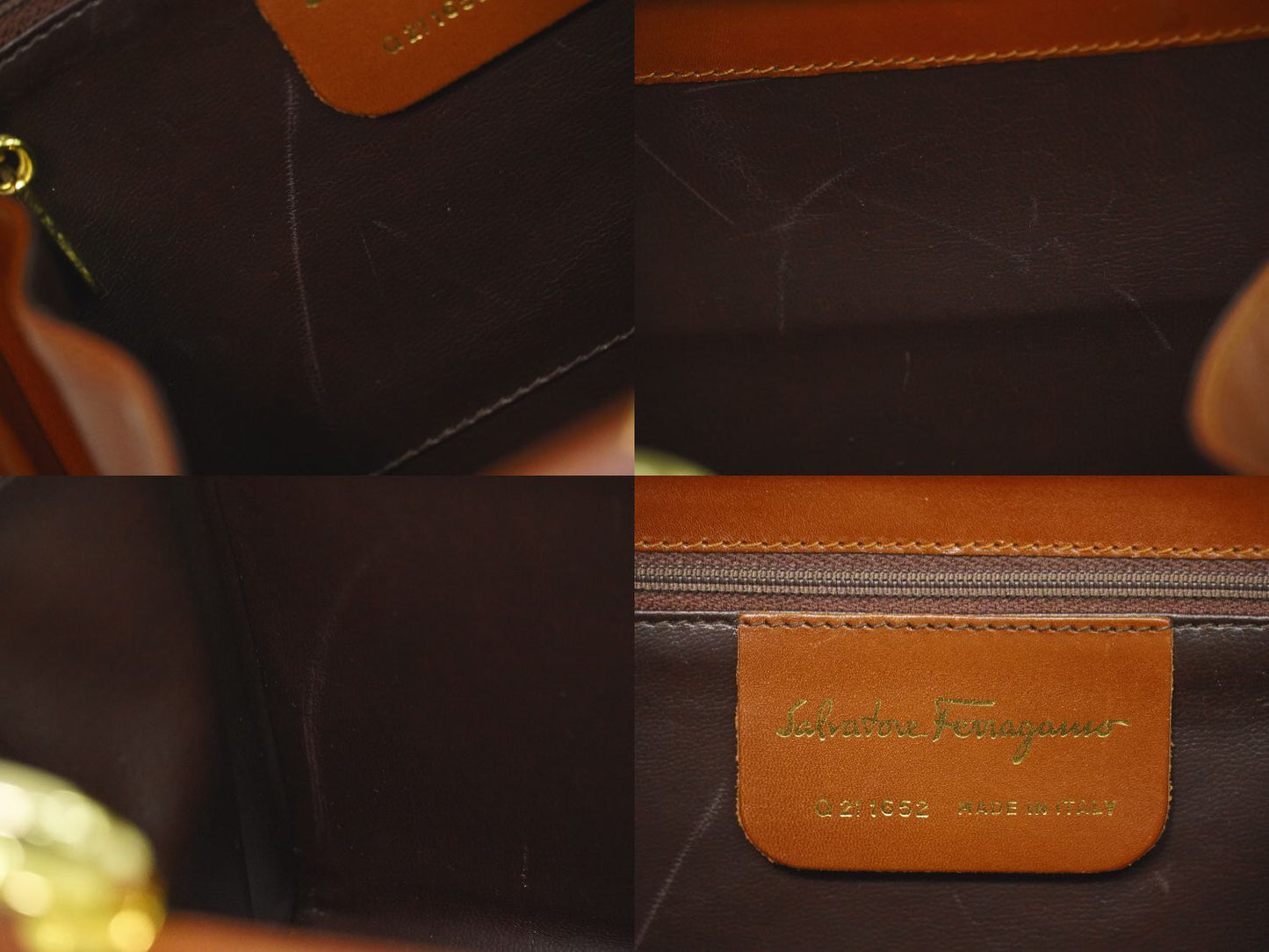 Salvatore Ferragamo ショルダーバッグ ブラウン