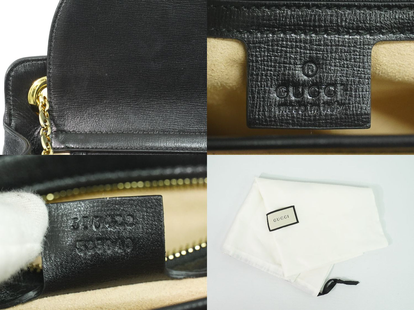 GUCCI マリーナ ショルダーバッグ ブラック 576422