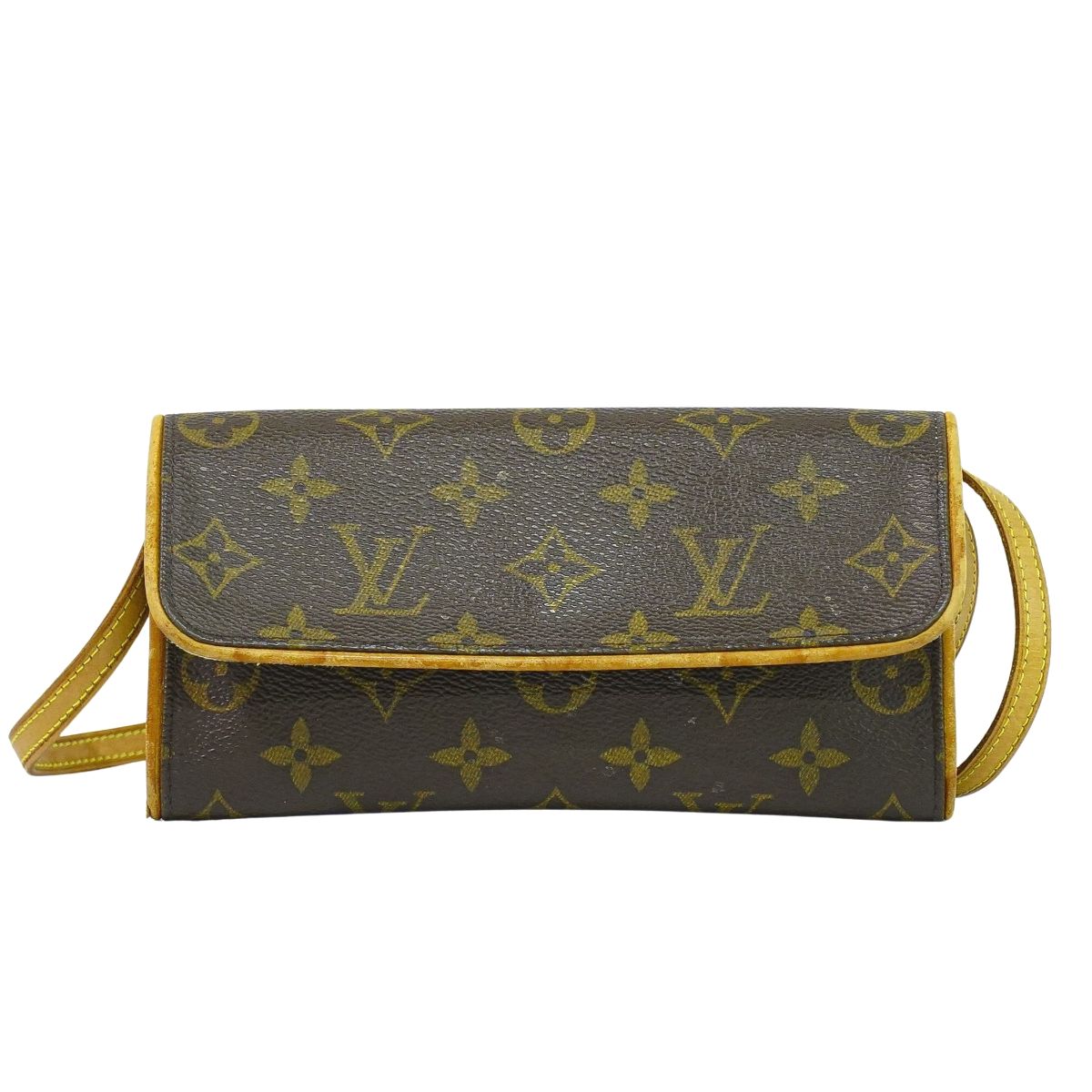 Louis Vuitton モノグラム ポシェットツインPM M51854 LOUIS VUITTON ポシェットツイン PM モノグラム 2WAY ショルダーバッグ