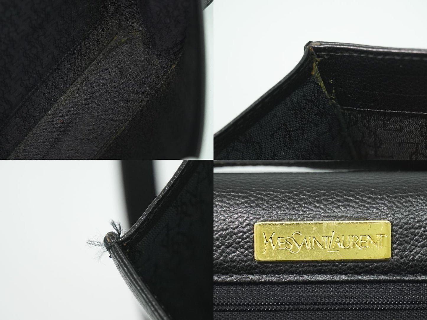 YVES SAINT LAURENT ショルダーバッグ ブラック