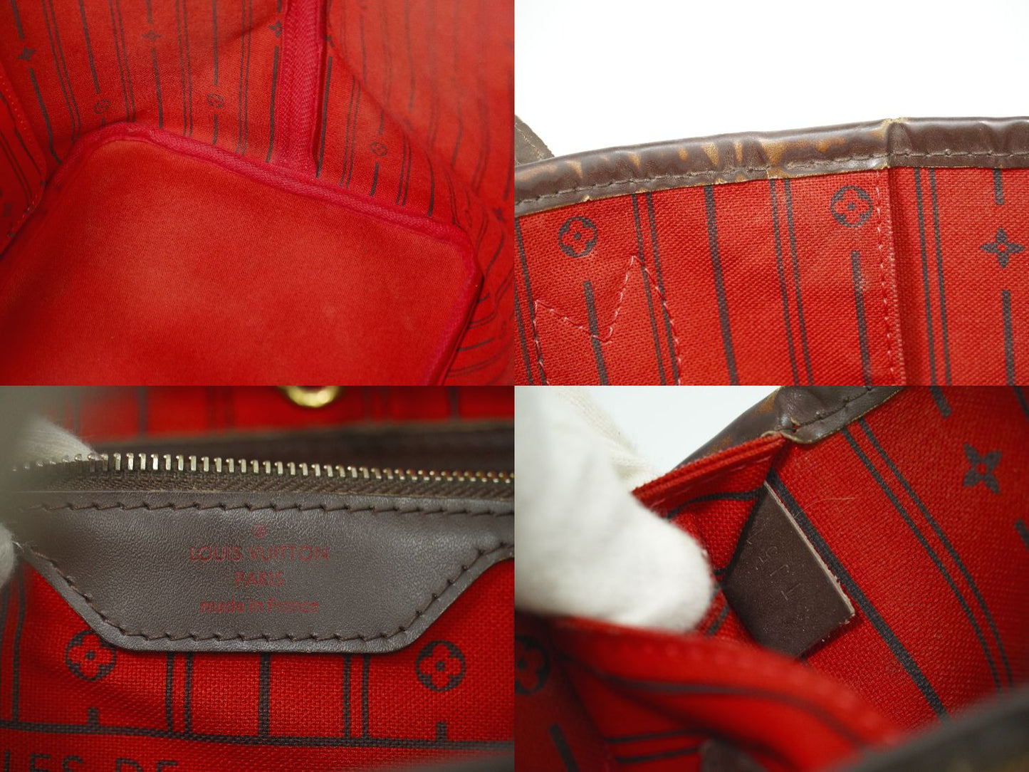 LOUIS VUITTON 旧型 ネヴァーフル GM ダミエ エベヌ トートバッグ N51106