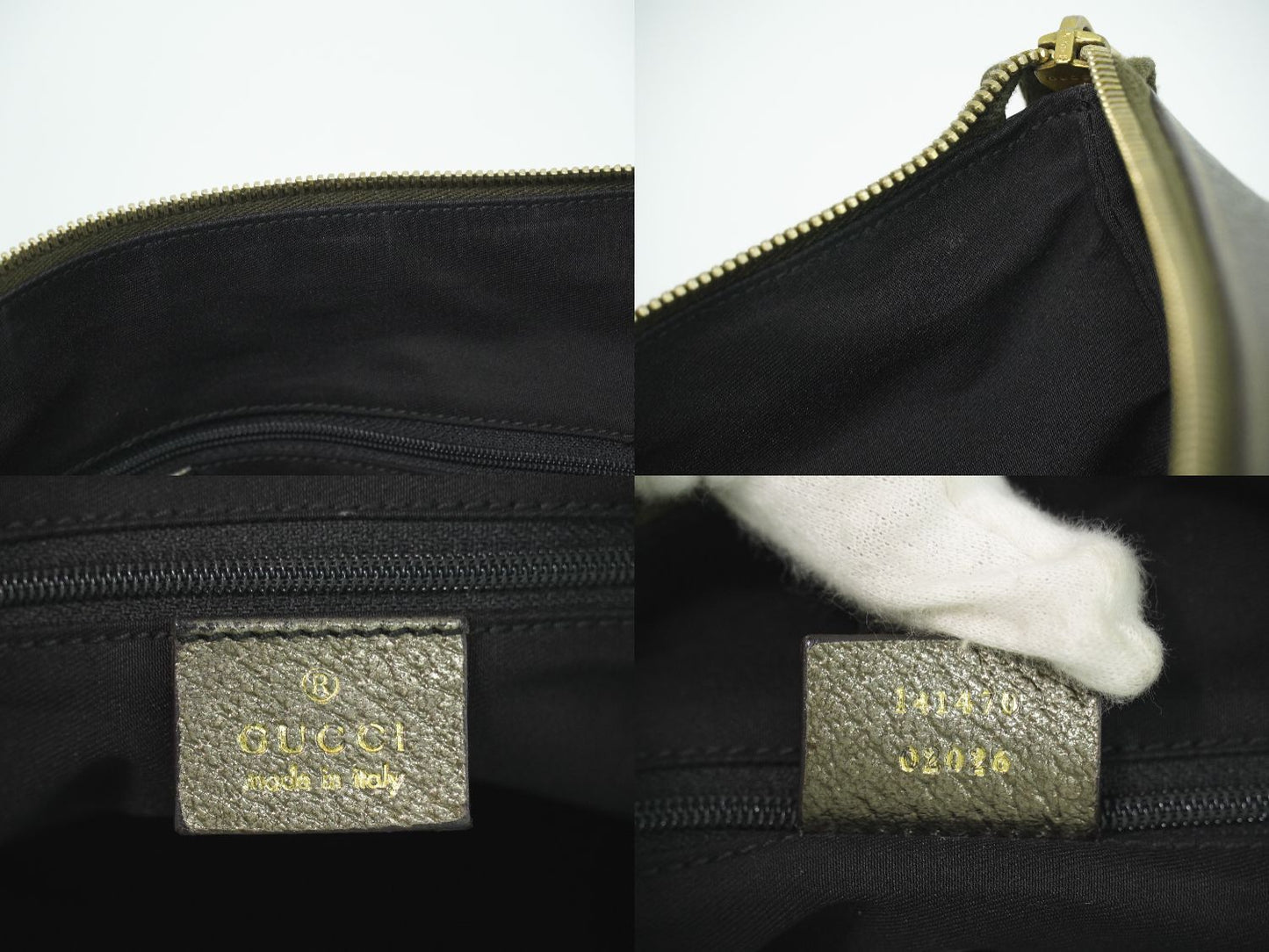 GUCCI アビー GGキャンバス トートバッグ ベージュ 141470