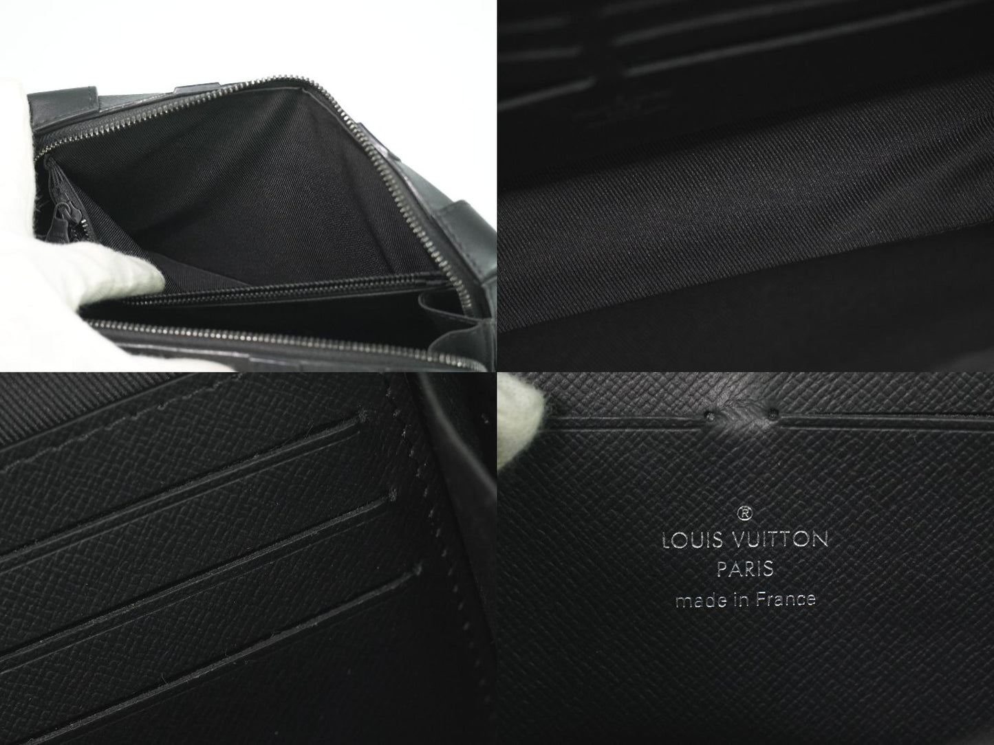 LOUIS VUITTON ソフトトランク ウォレット モノグラム エクリプス ショルダーウォレット ブラック M69838