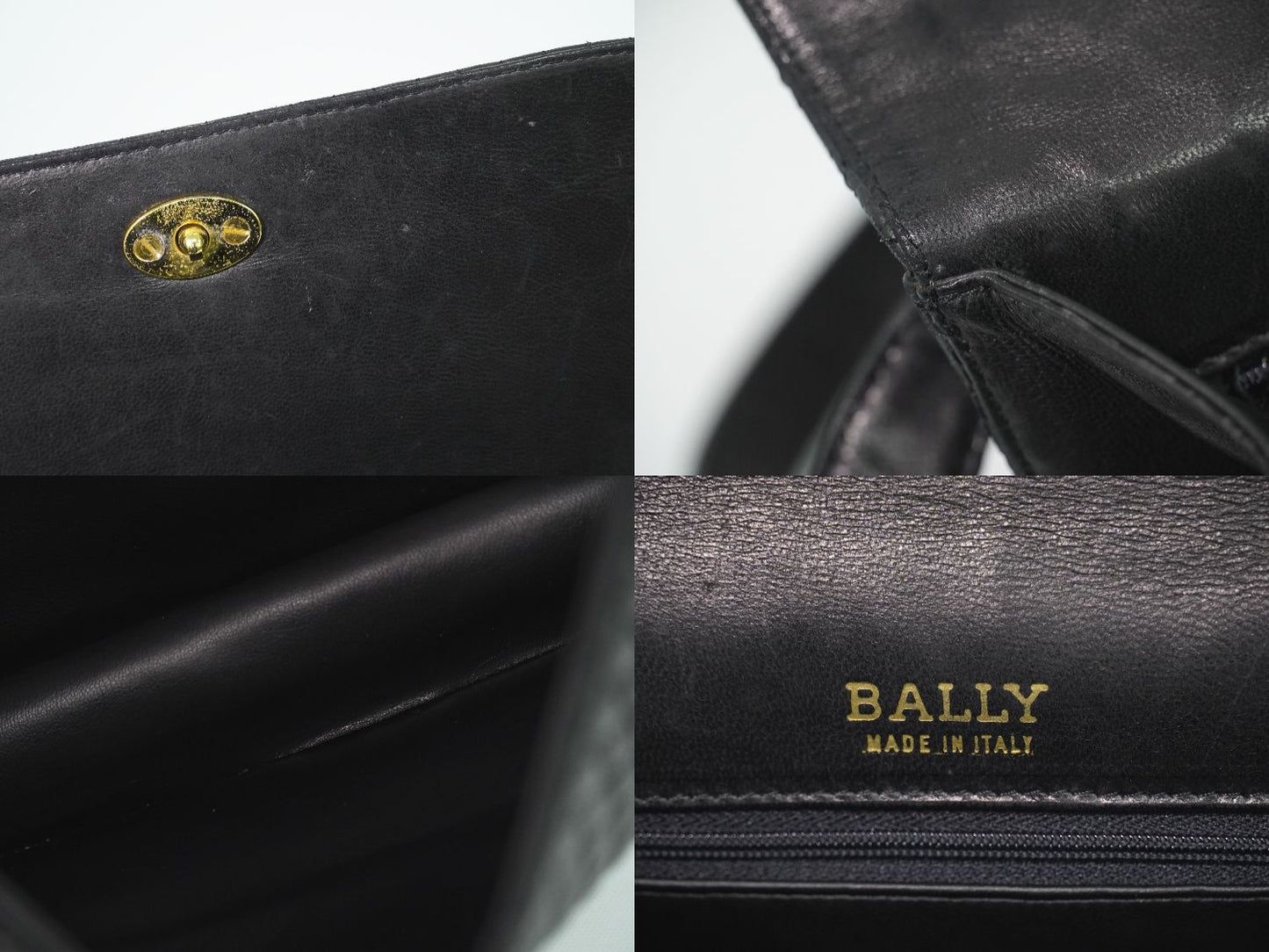 BALLY 2WAY ショルダーバッグ ブラック