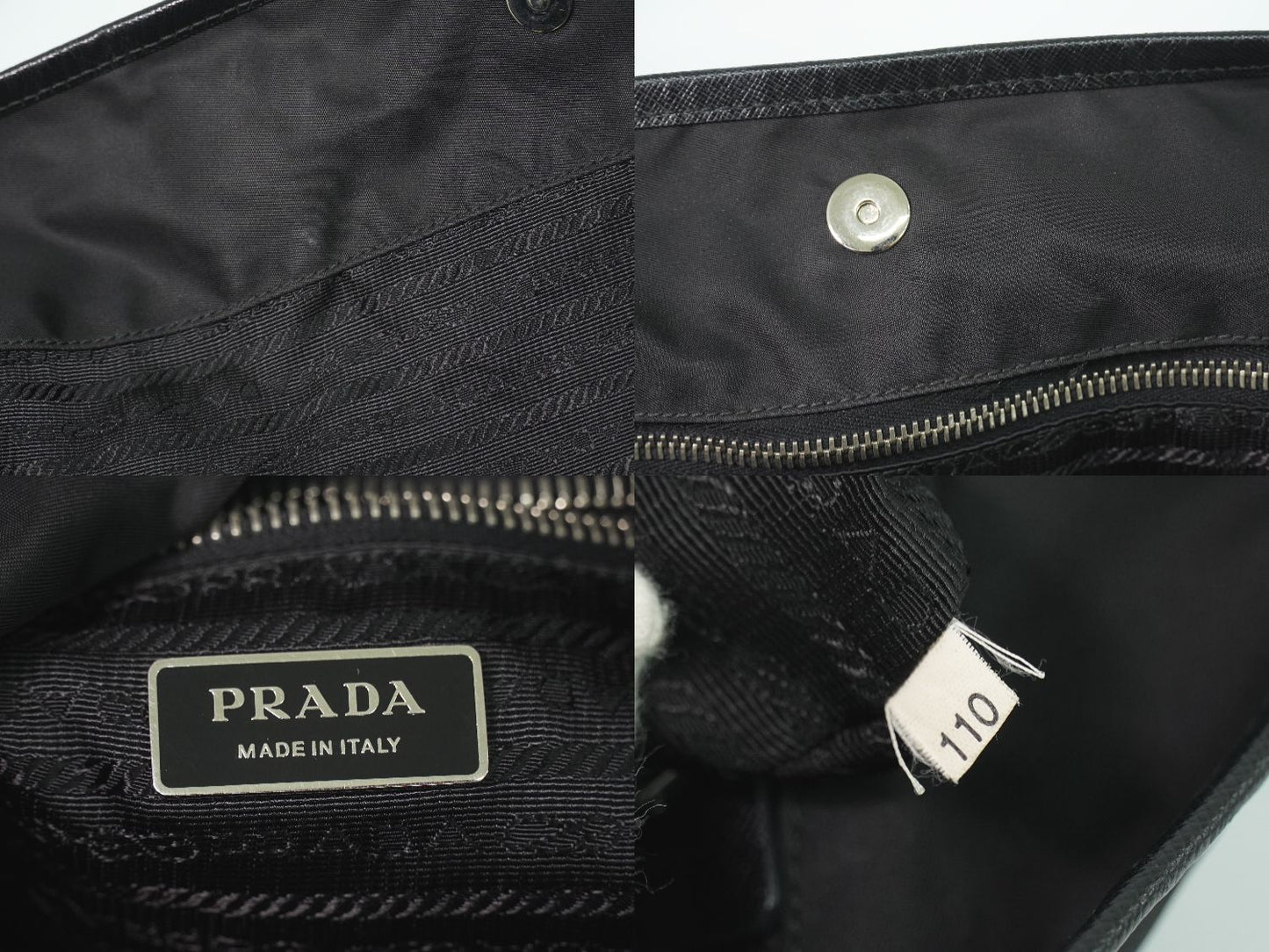 PRADA ロボットコレクション ショルダーバッグ ブラック マルチカラー