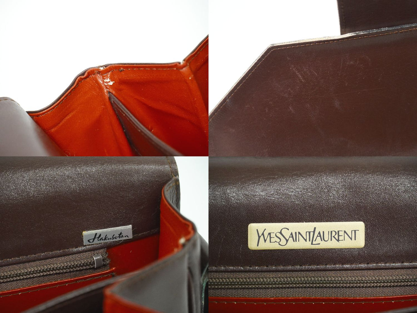 YVES SAINT LAURENT ショルダーバッグ ブラウン