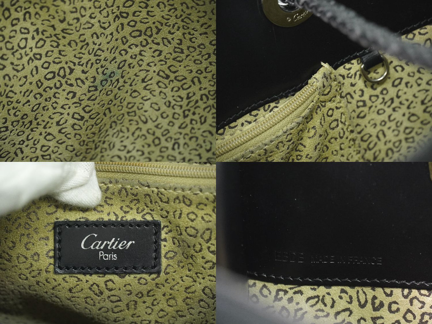 Cartier パンテール ショルダーバッグ ブラック