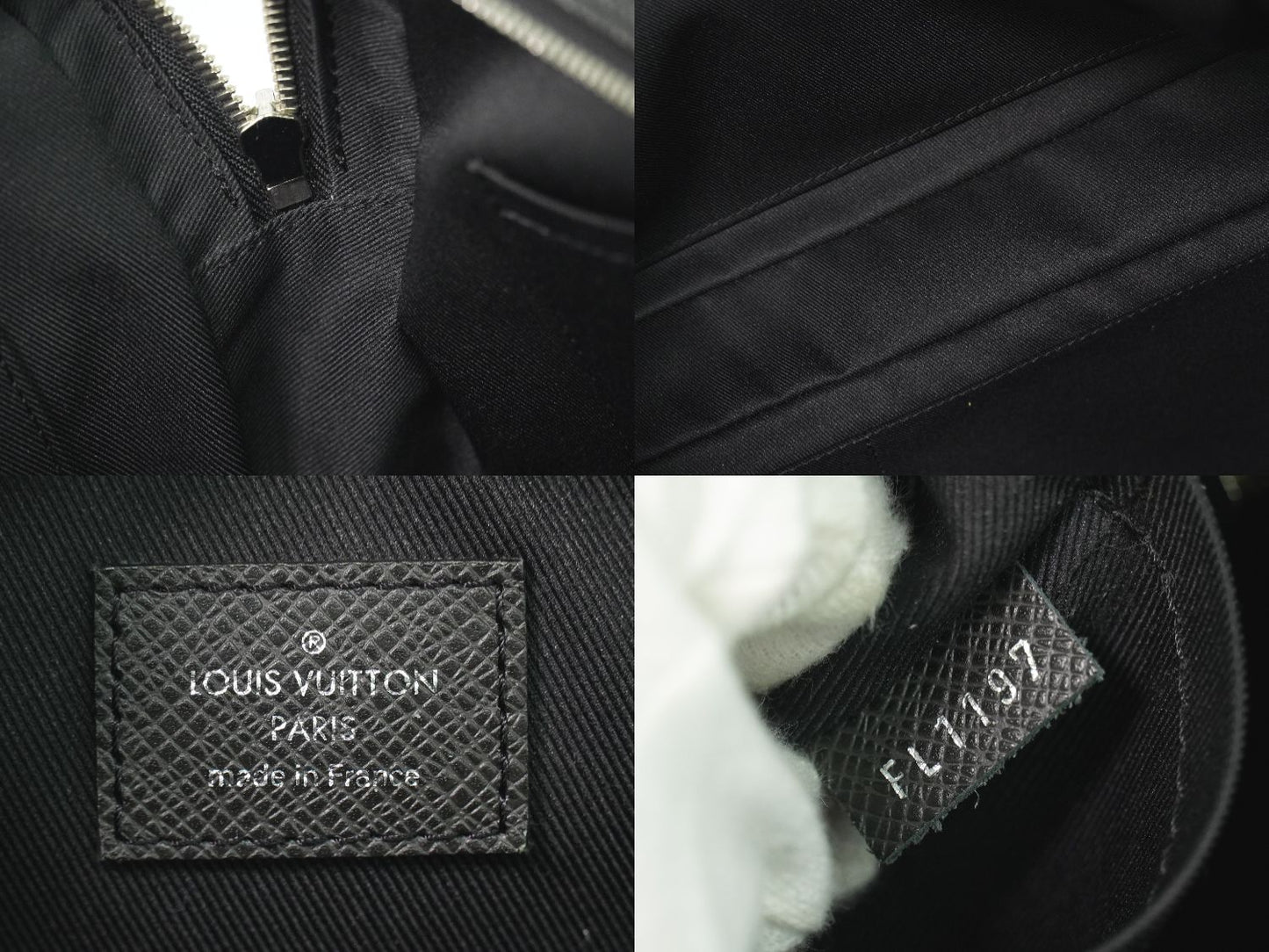 LOUIS VUITTON ポルトドキュマン ヴォワヤージュ タイガ レザー 2WAY ビジネスバッグ アルドワーズ M30638