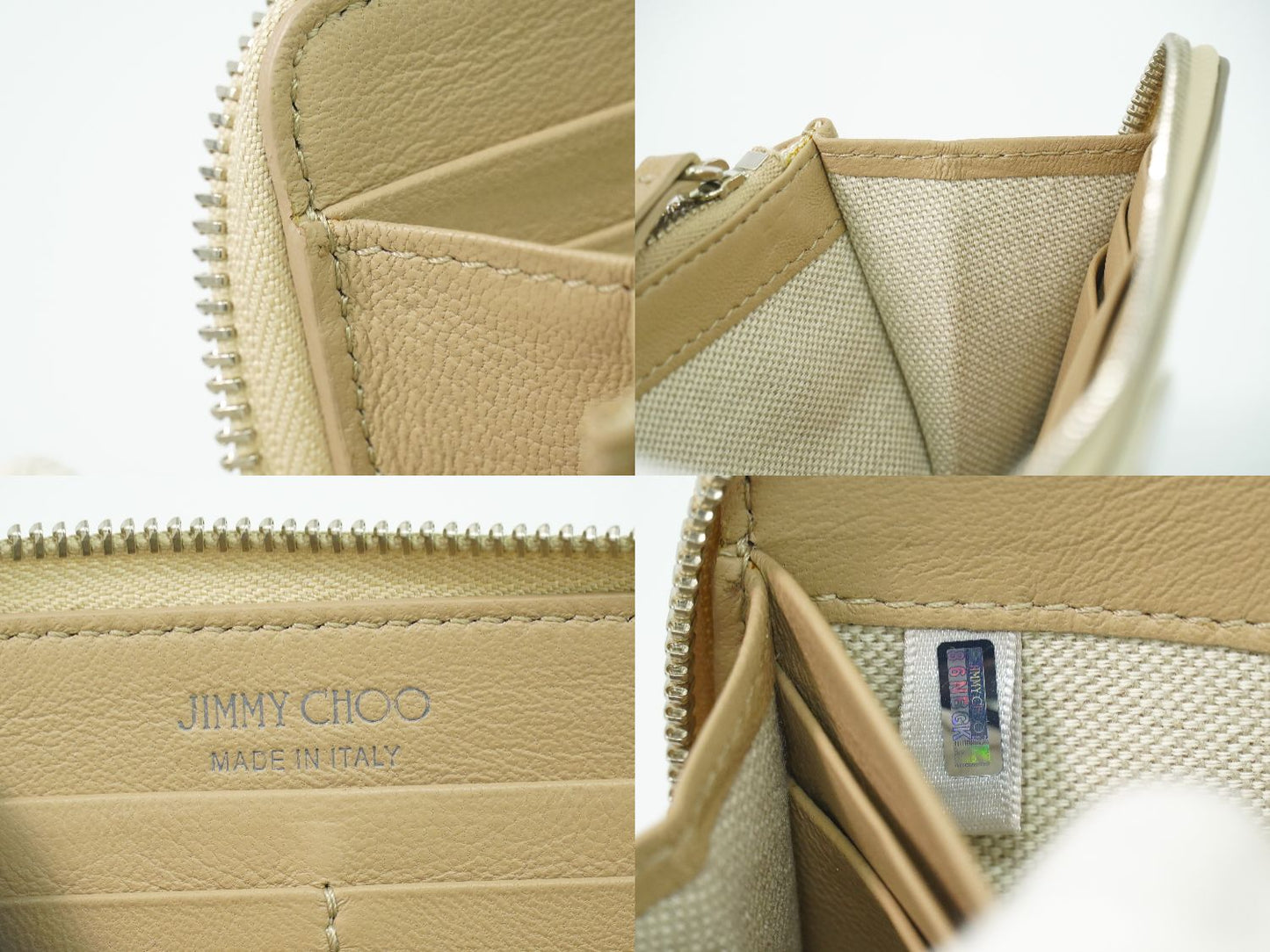 JIMMY CHOO 長財布 ゴールド