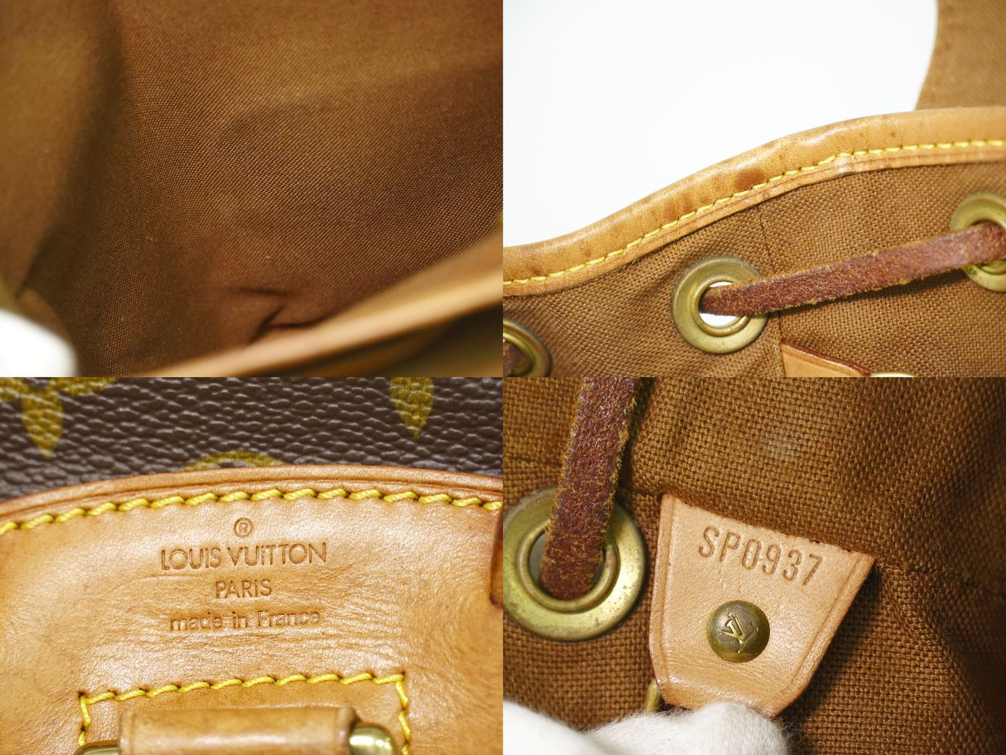 LOUIS VUITTON ミニ モンスリ モノグラム リュックサック M51137