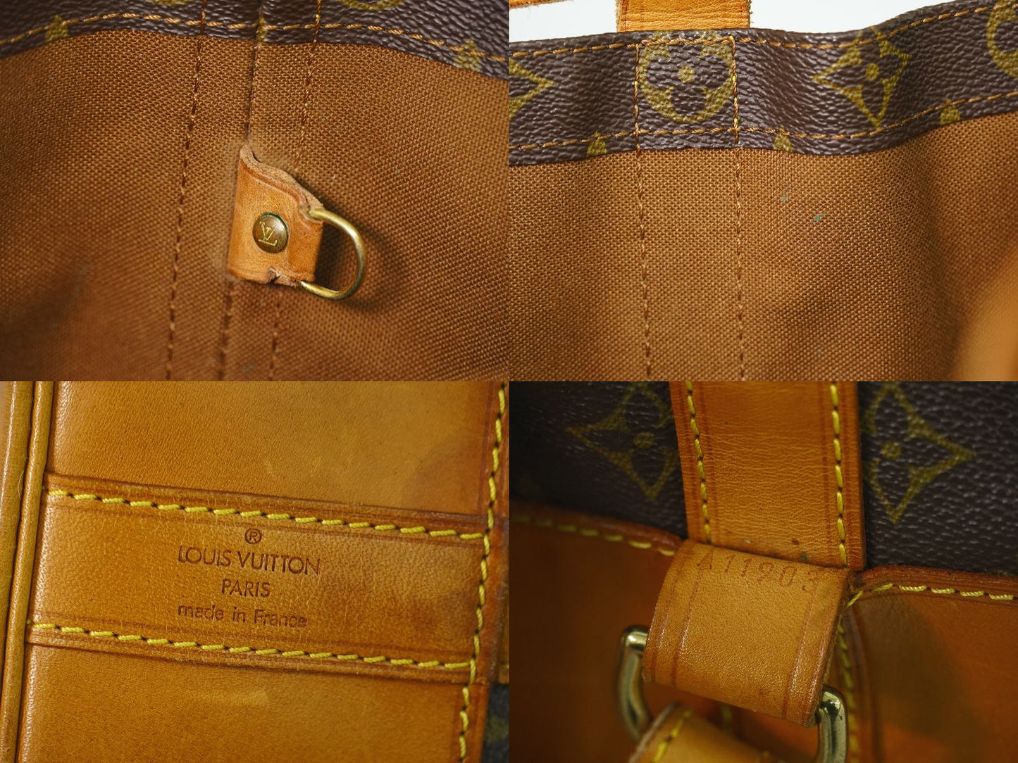 LOUIS VUITTON ランドネ GM モノグラム ショルダーバッグ M42244