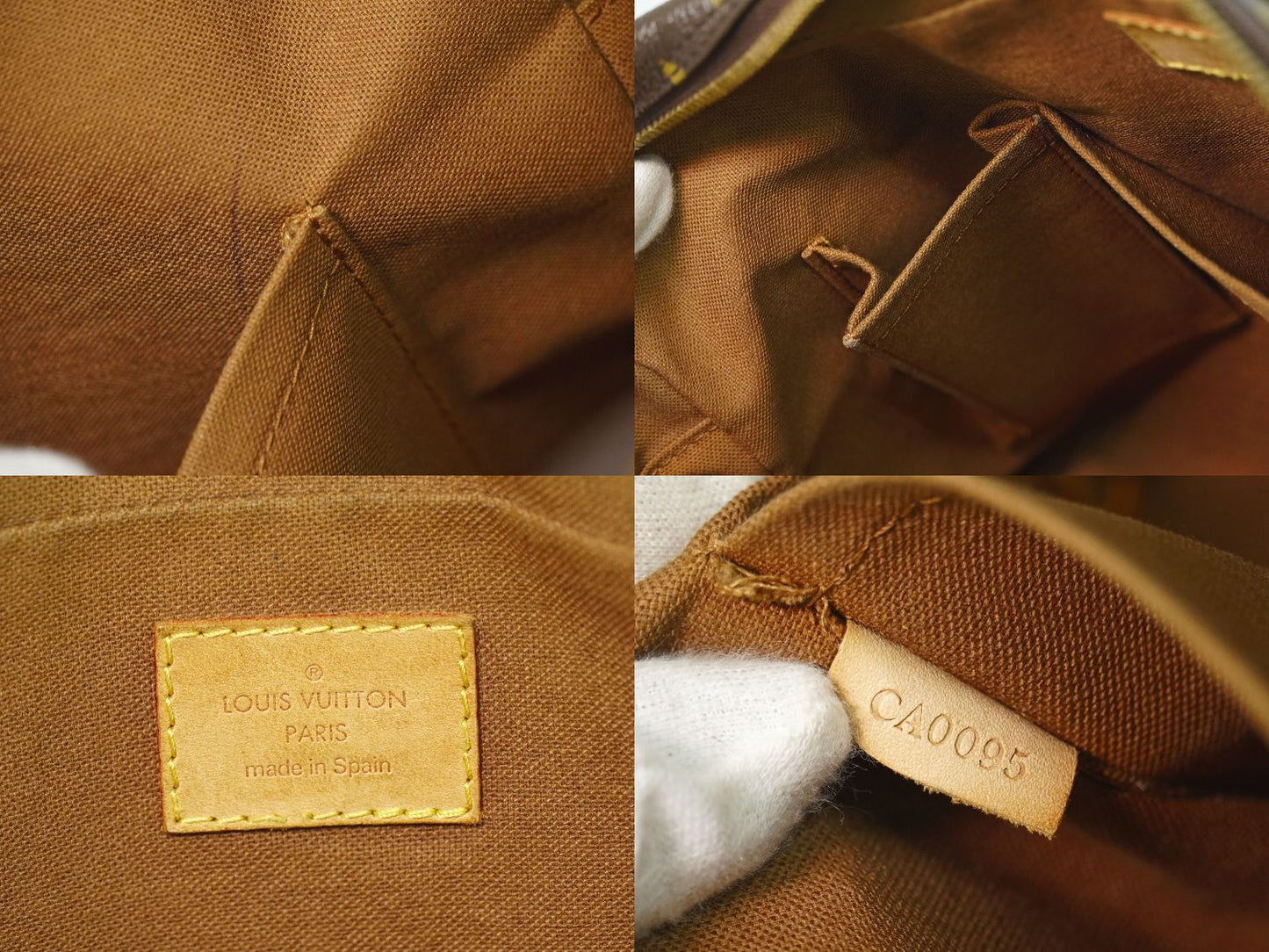 LOUIS VUITTON サック ボスフォール モノグラム 2WAY ショルダーバッグ M40043