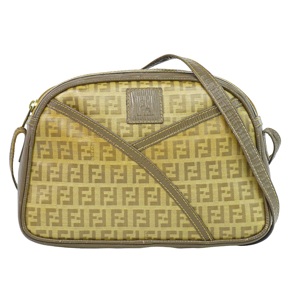 FENDI ズッカ ショルダーバッグ ブラウン – BRAND BOX by HIRAKOBA