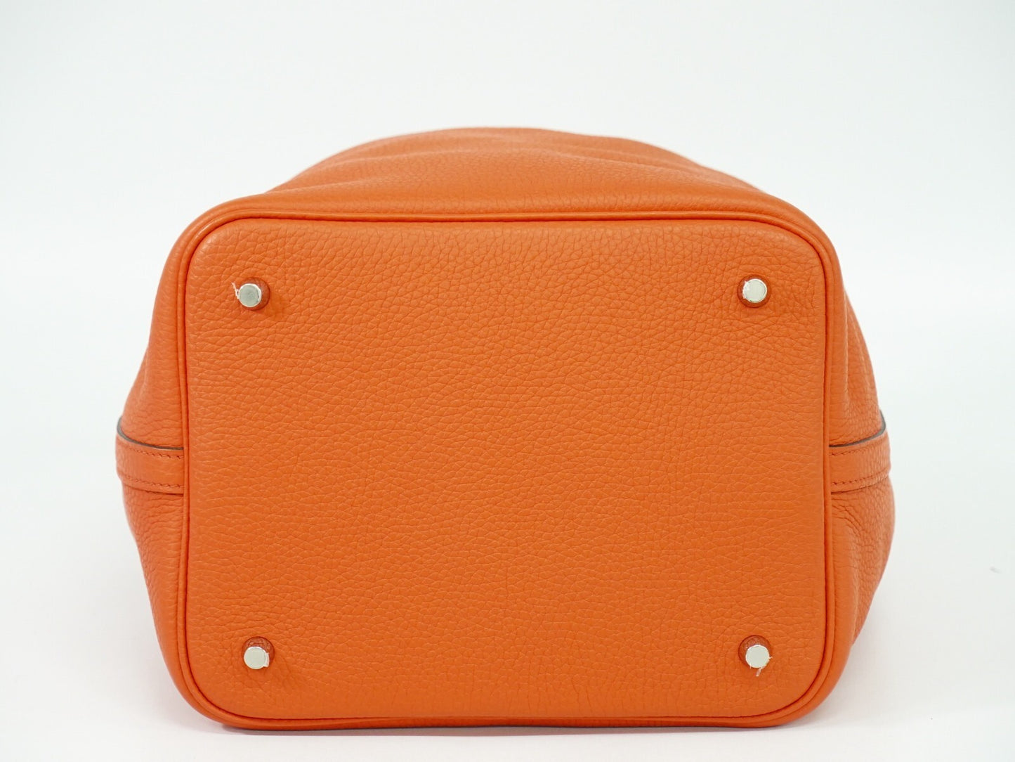 HERMES ピコタンロック MM トリヨンクレマンス ハンドバッグ A刻 2017年 オレンジ