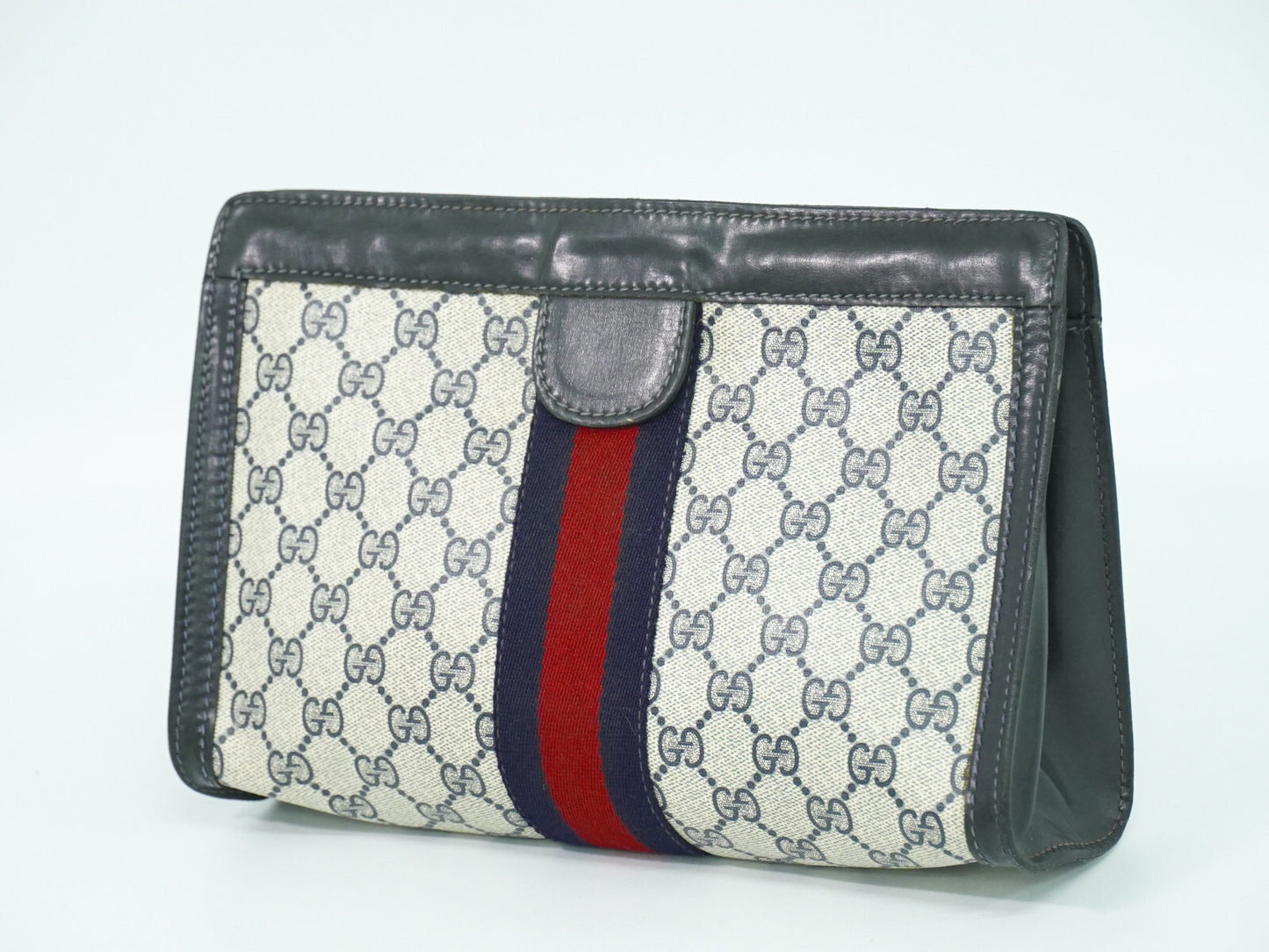 GUCCI PARFUMS シェリーライン GGスプリーム クラッチバッグ