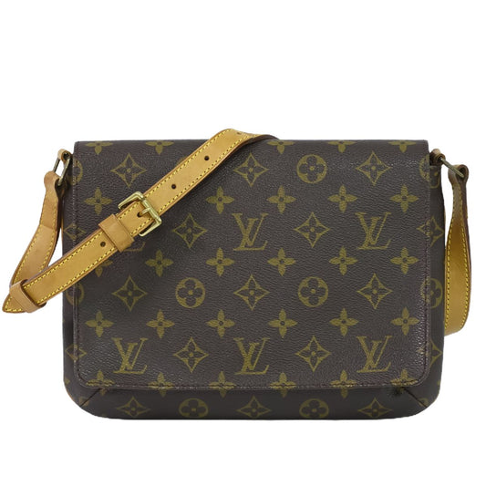 LOUIS VUITTON LV ミュゼットタンゴ ショート モノグラム ショルダーバッグ M51257