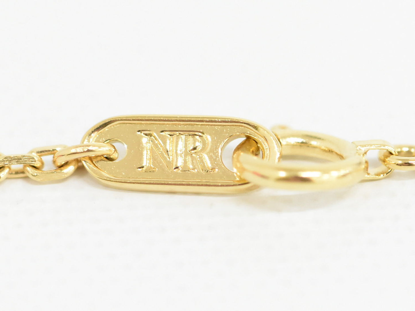 NINA RICC パール 8.2mm ダイヤモンド K18 YG ネックレス