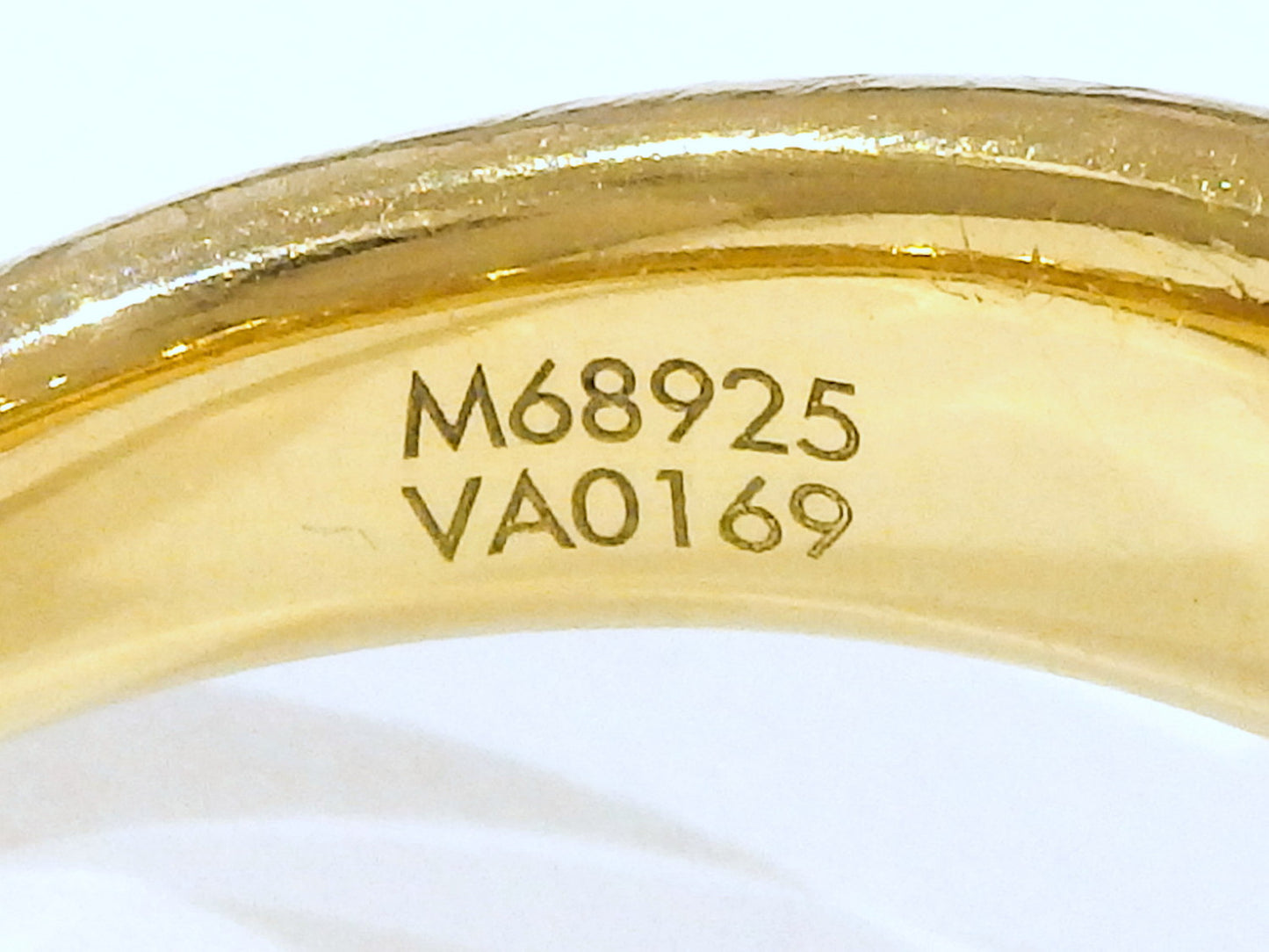 LOUIS VUITTON LV バーグ エッセンシャル リング 指輪 L 15号 M68925