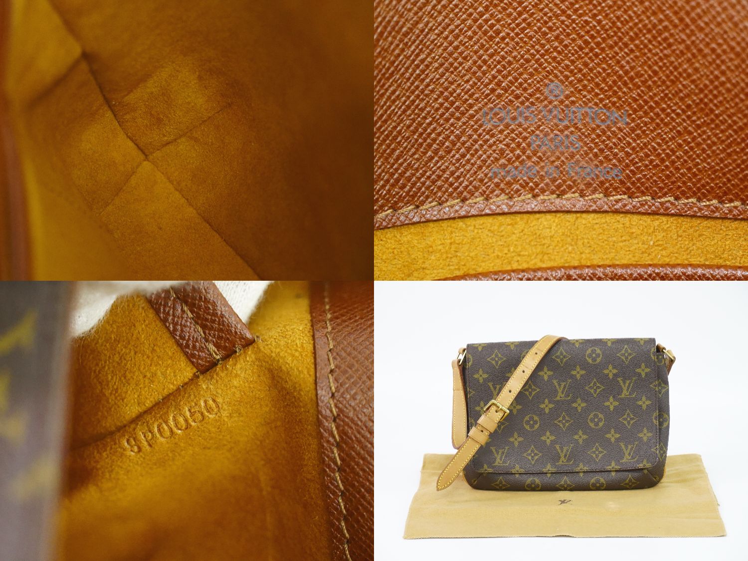 中古】LOUIS VUITTON(ルイヴィトン) ミュゼットタンゴショートストラップ 緩く ショルダーバッグ モノグラム・キャンバス