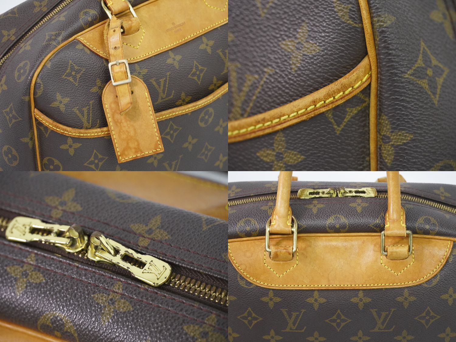 ルイヴィトン LOUIS VUITTON LV ドーヴィル モノグラム ハンドバッグ ブラウン M47270 Dauville ビトン バッグ –  BRAND BOX by HIRAKOBA