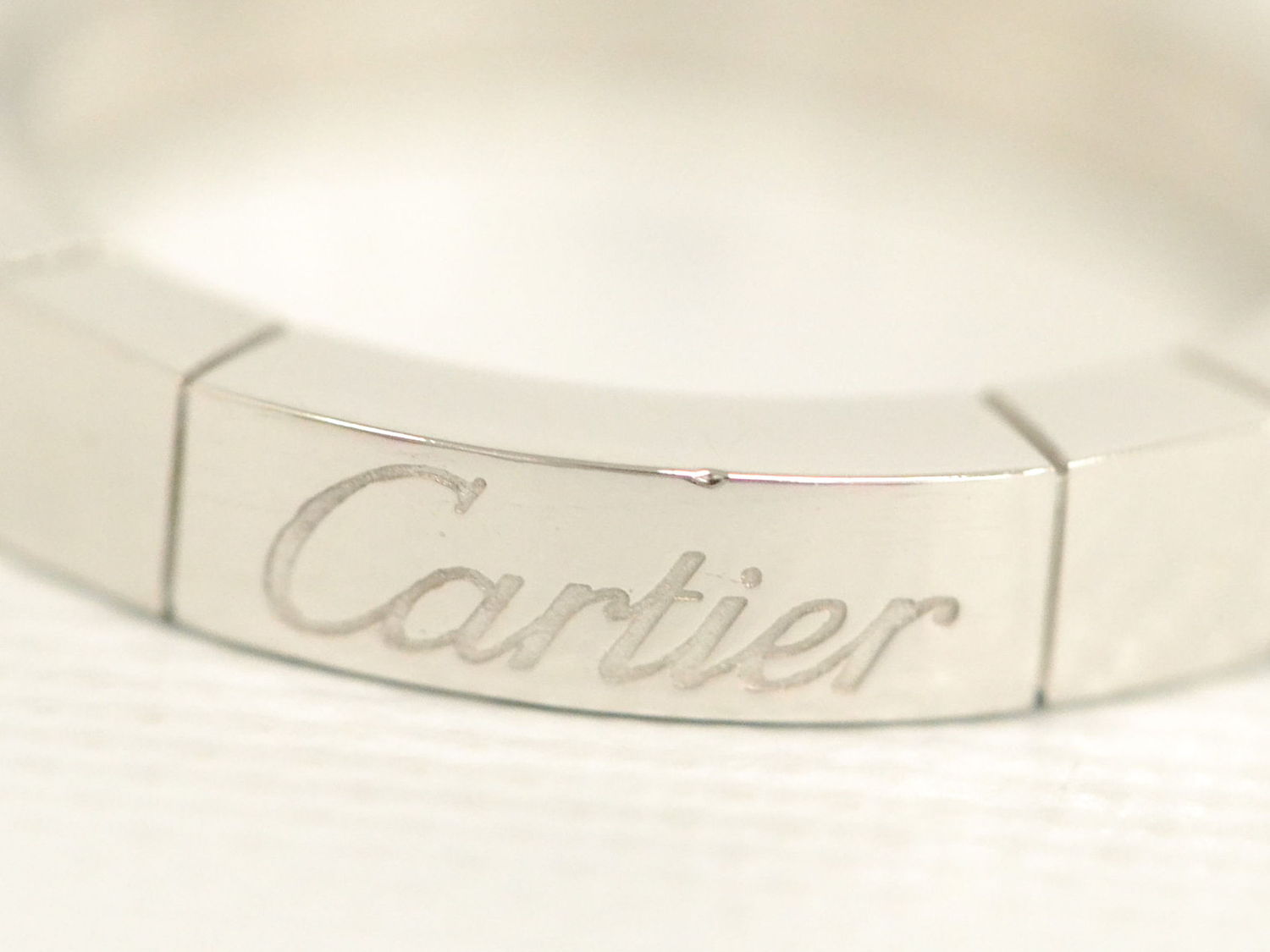 カルティエ Cartier ラニエール 750 WG リング 指輪 45 7号 ホワイトゴールド Raniere アクセサリー ジュエリー 中古 –  BRAND BOX by HIRAKOBA