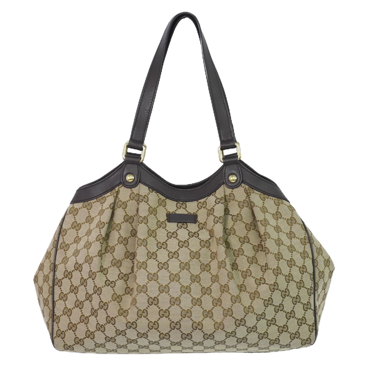 本物 グッチ GUCCI スーキー GGキャンバス ショルダーバッグ トートバッグ ベージュ 388919 Sukey バッグ 中古 – BRAND  BOX by HIRAKOBA