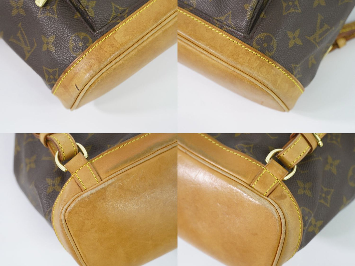 LOUIS VUITTON LV ミニ モンスリ モノグラム リュックサック M51137