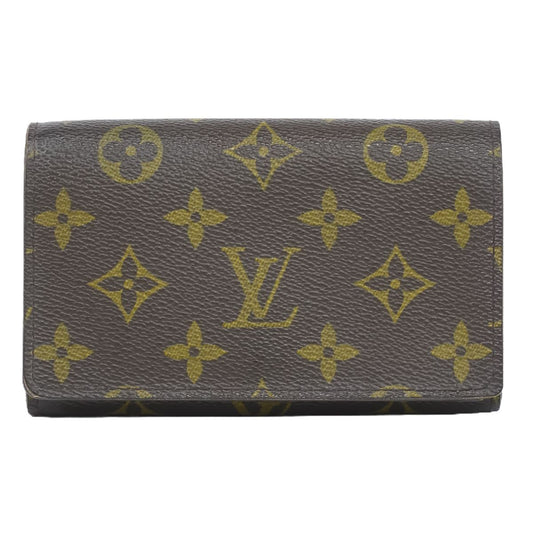 LOUIS VUITTON LV ポルトフォイユ トレゾール モノグラム 折財布 M61736