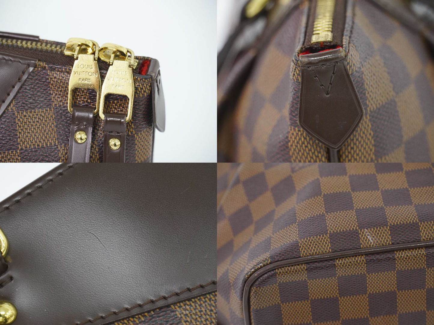 LOUIS VUITTON LV ウェストミンスター PM ダミエ エベヌ ハンドバッグ N41102