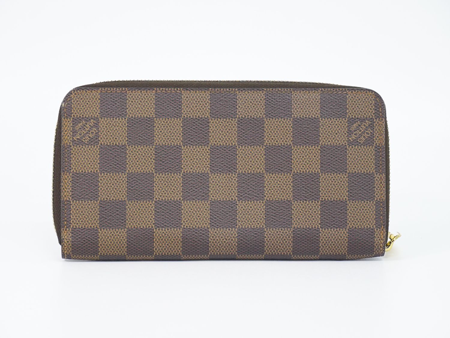 ルイヴィトン LOUIS VUITTON LV ジッピーウォレット ダミエ エベヌ ラウンドファスナー 長財布 ブラウン N60015 Zippy  Wallet ビトン 財布 ウォレット – BRAND BOX by HIRAKOBA