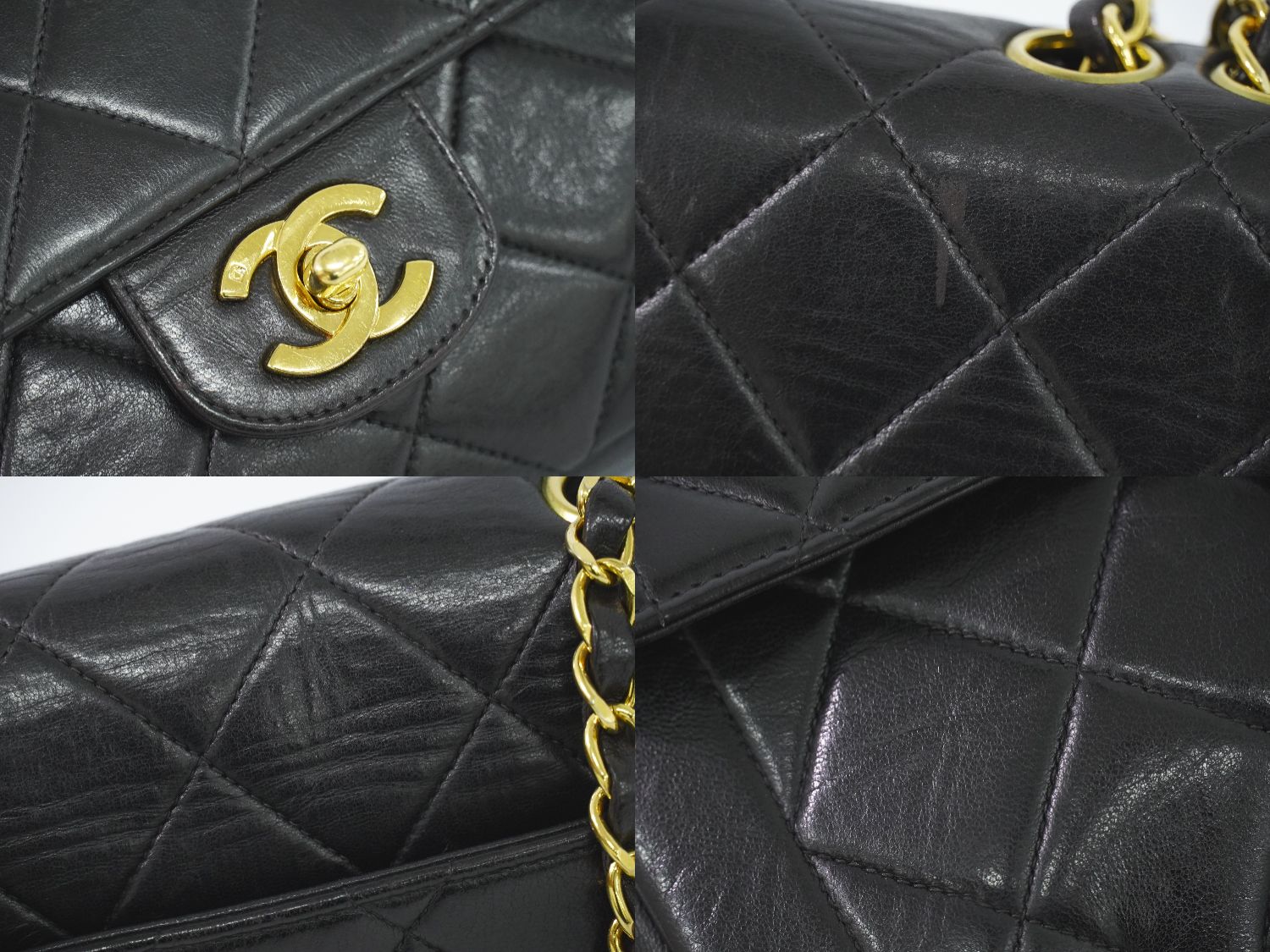 CHANEL ココマーク マトラッセ チェーン ショルダーバッグ