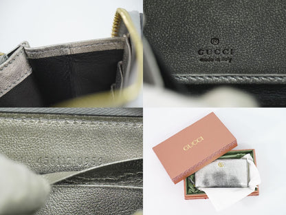 GUCCI GGマーモント ラウンドファスナー 長財布 456117