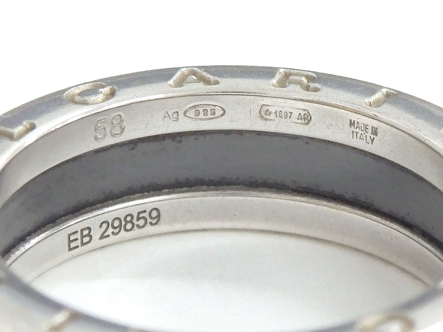 ブルガリ BVLGARI ビーゼロワン B-ZERO1 セーブザチルドレン Ag925