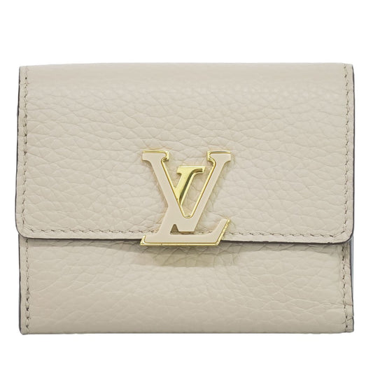 LOUIS VUITTON LV ポルトフォイユ カプシーヌ XS トリヨン レザー 折財布 M68587