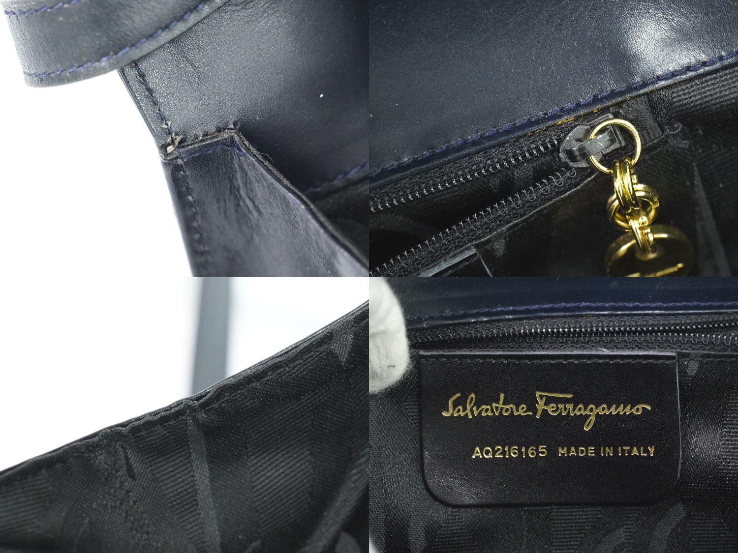 Salvatore Ferragamo ヴァラ リボン ショルダーバッグ