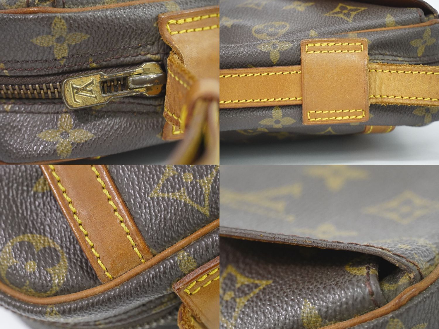 LOUIS VUITTON LV ジュヌフィーユ モノグラム ショルダーバッグ M51225