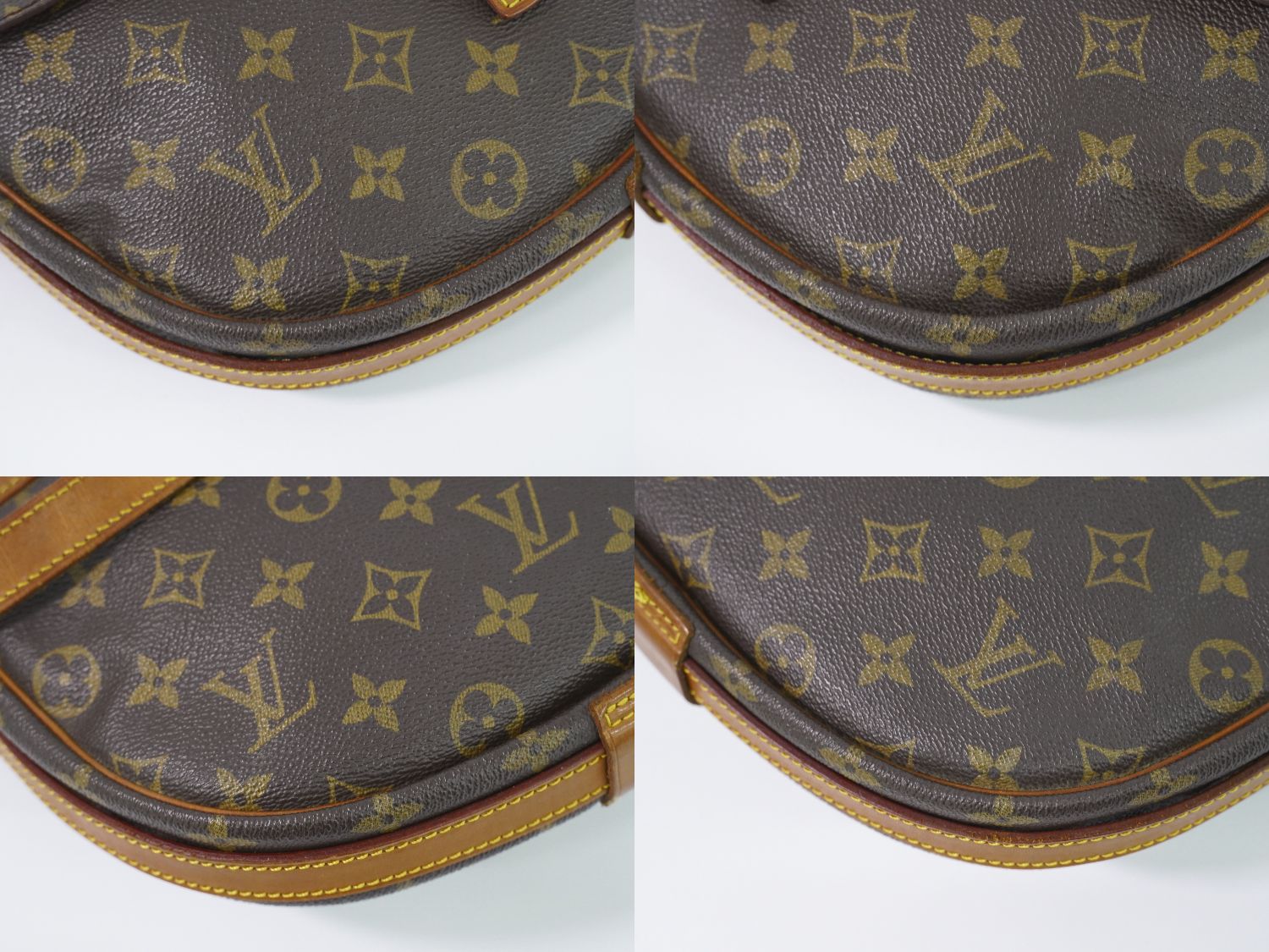 LOUIS VUITTON LV ジュヌフィーユ モノグラム ショルダーバッグ M51225