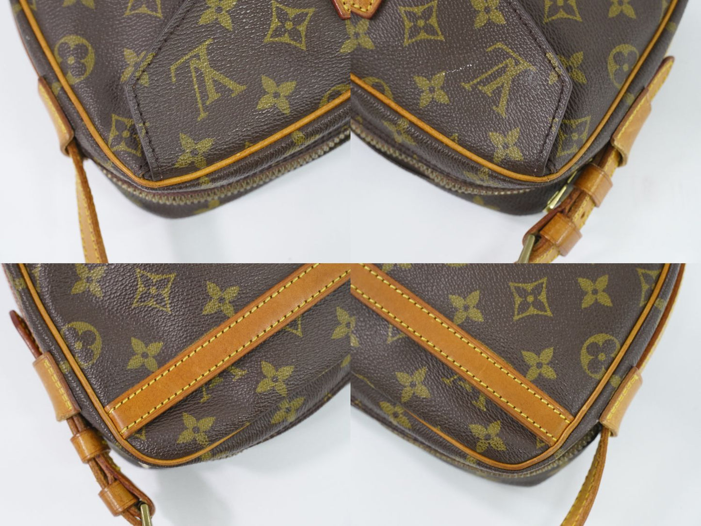 LOUIS VUITTON LV ジョヌフィーユ モノグラム ショルダーバッグ M51225