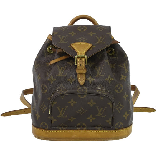 LOUIS VUITTON LV ミニ モンスリ モノグラム リュックサック M51137