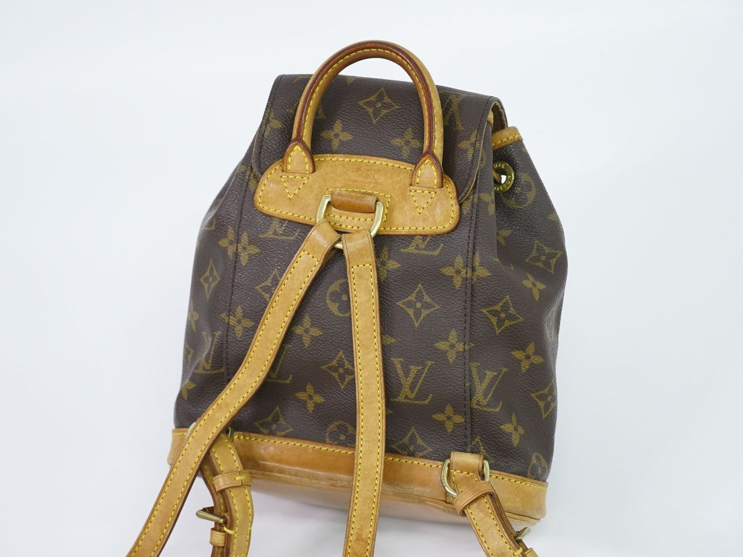 LOUIS VUITTON LV ミニ モンスリ モノグラム リュックサック M51137