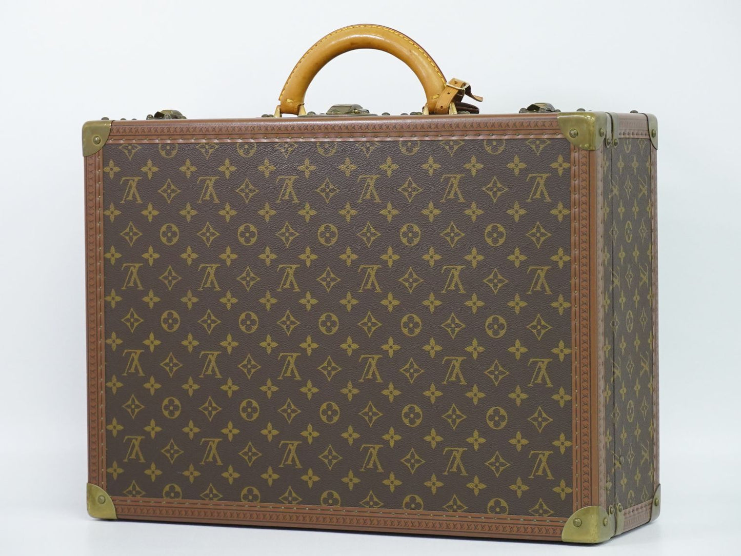 LOUIS VUITTON LV ビステン 50 モノグラム トランク M21328