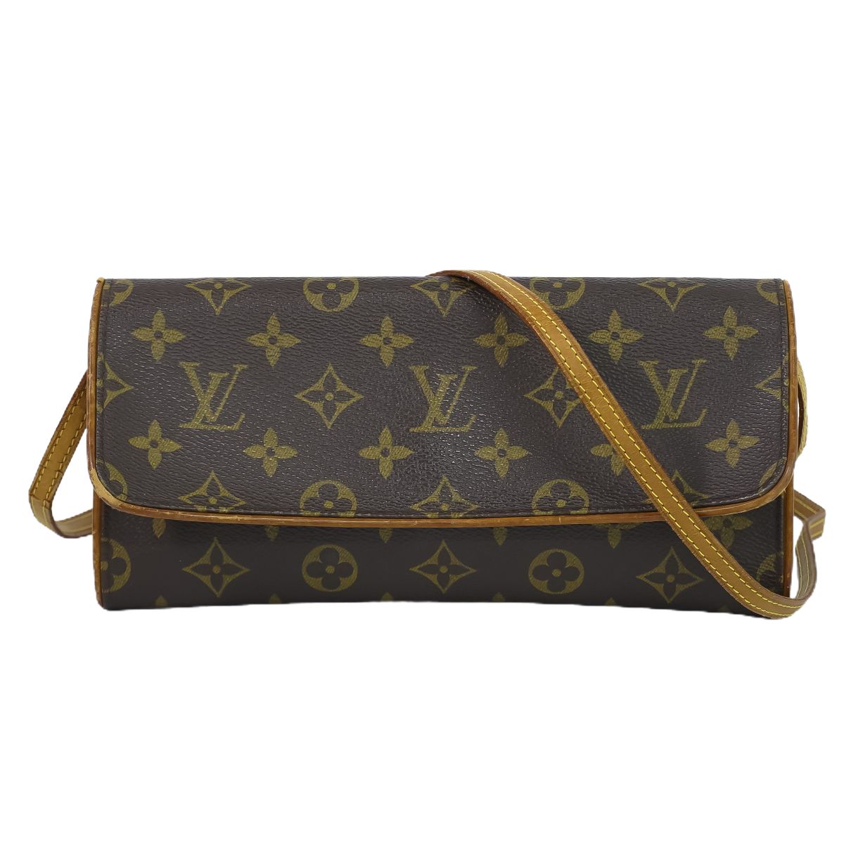 LOUIS VUITTON LV ポシェットツイン GM モノグラム 2WAY ショルダーバッグ M51852