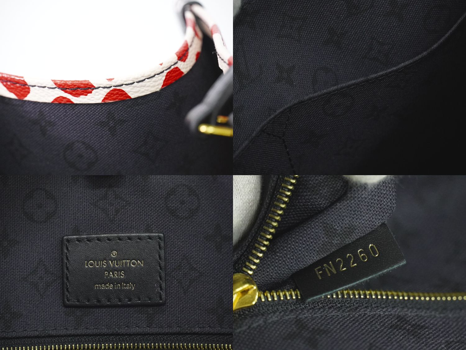 LOUIS VUITTON LV オンザゴー GM モノグラム クラフティ 2WAY トートバッグ