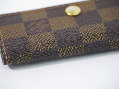 LOUIS VUITTON LV ミュルティクレ 4 ダミエ エベヌキーケース N62631