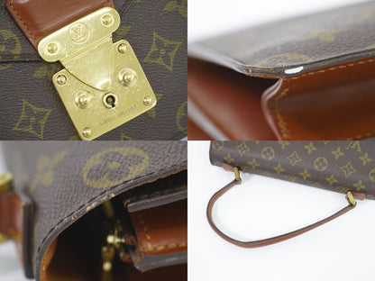 ルイヴィトン LOUIS VUITTON LV コンコルド モノグラム ハンドバッグ M51190