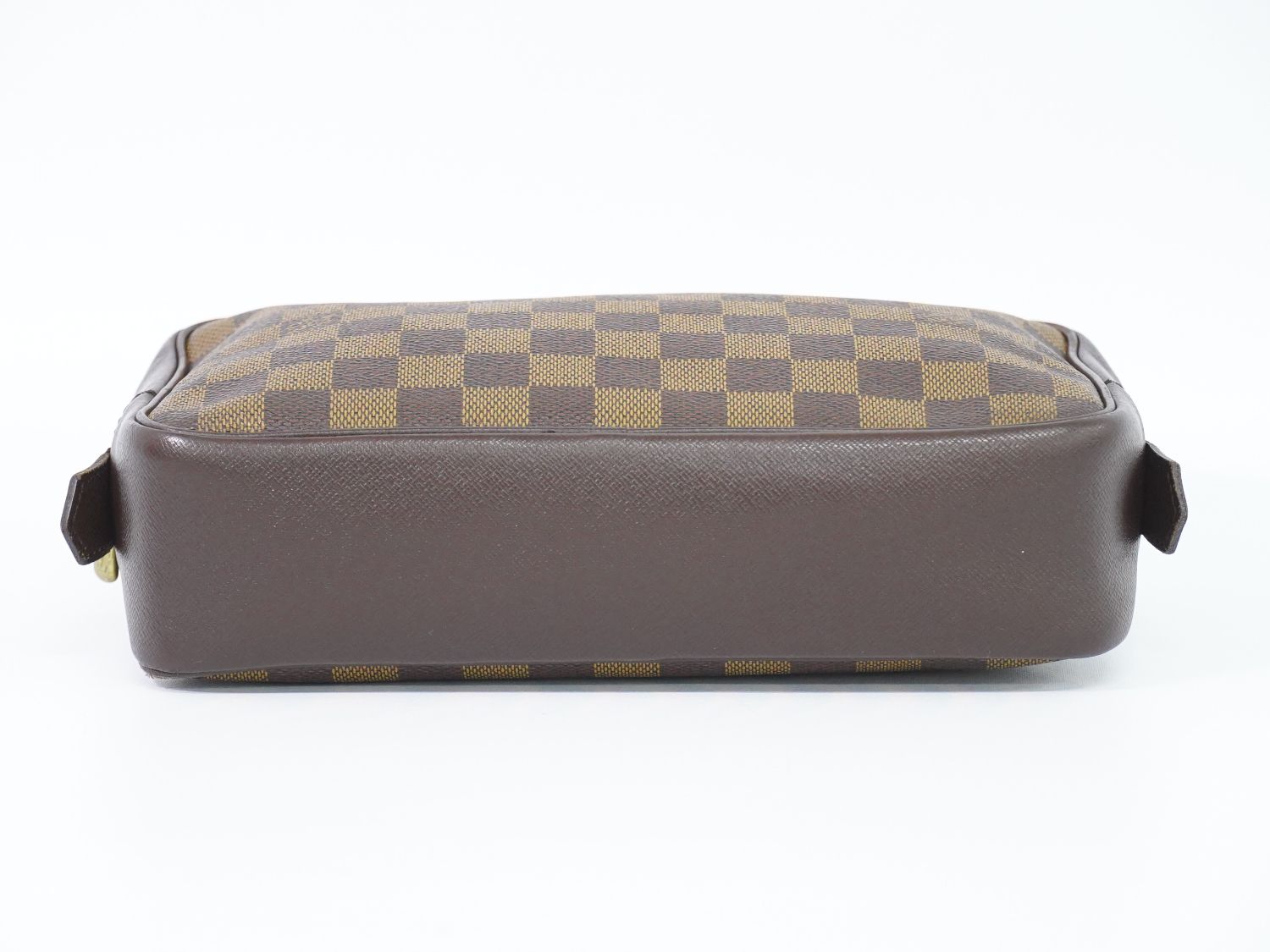 LOUIS VUITTON LV トゥルーストワレット ダミエ エベヌ ポーチ N47623