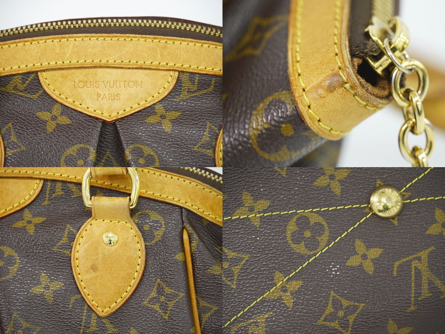 LOUIS VUITTON LV ティボリ PM モノグラム ハンドバッグ M40143